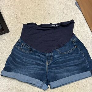 Maternity Jean shorts